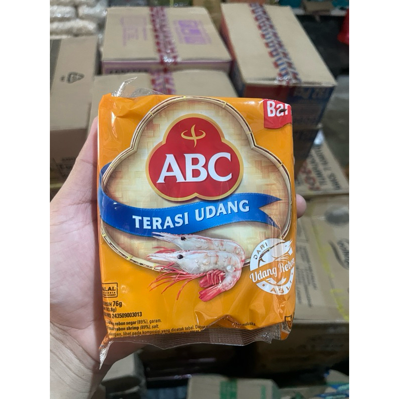 

trasi udang ABC sachet isi 20pcs / ABC trasi udang sachet