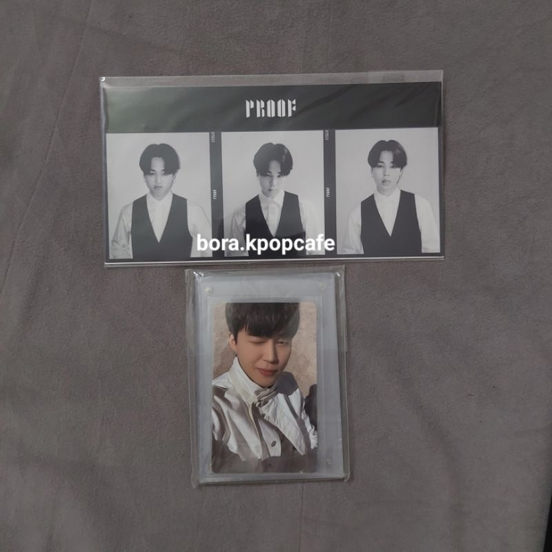 POB Proof BTS Jimin Acrylic Triptych