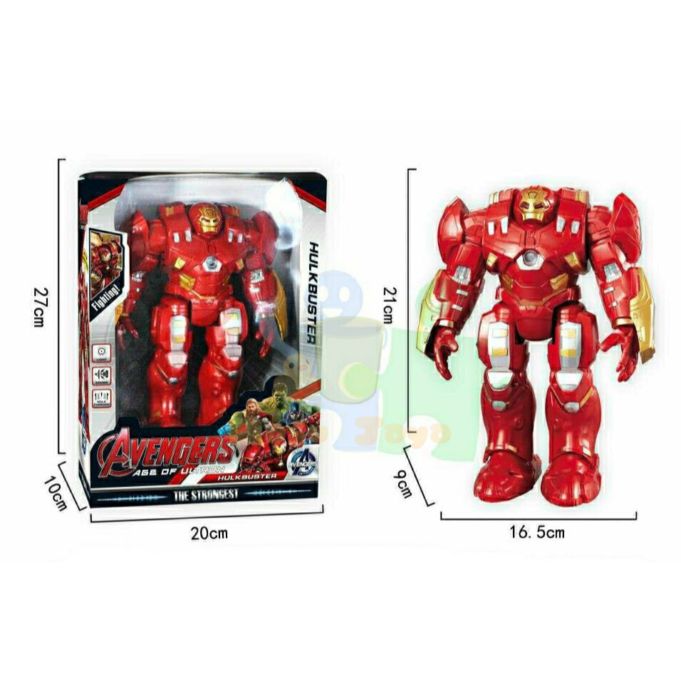 Mainan Robot Iron Man Buster Avengers 1666 B/O Battery Operation SY6-514 / 1666 hulkbuster