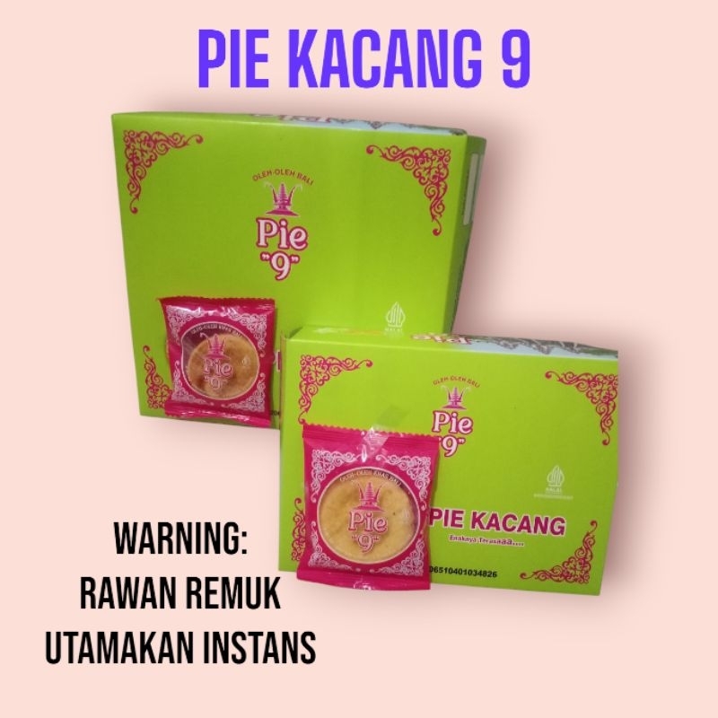 

BALI-PIE KACANG 9//FREE BUBBLE WRAP//RAWAN REMUK //ISI 50 &25 PCS//BISA INSTANS