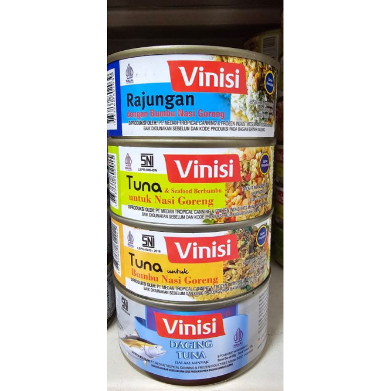 

vinisi seafood 120gr 4 varian