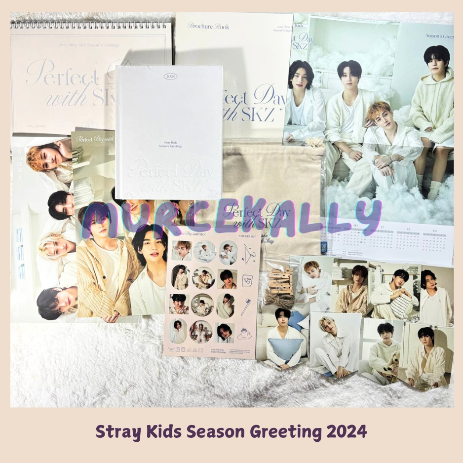 [BONUS 1SET PC NACIFIC] Stray Kids Season Greeting 2024 SG24 SG2024 Set