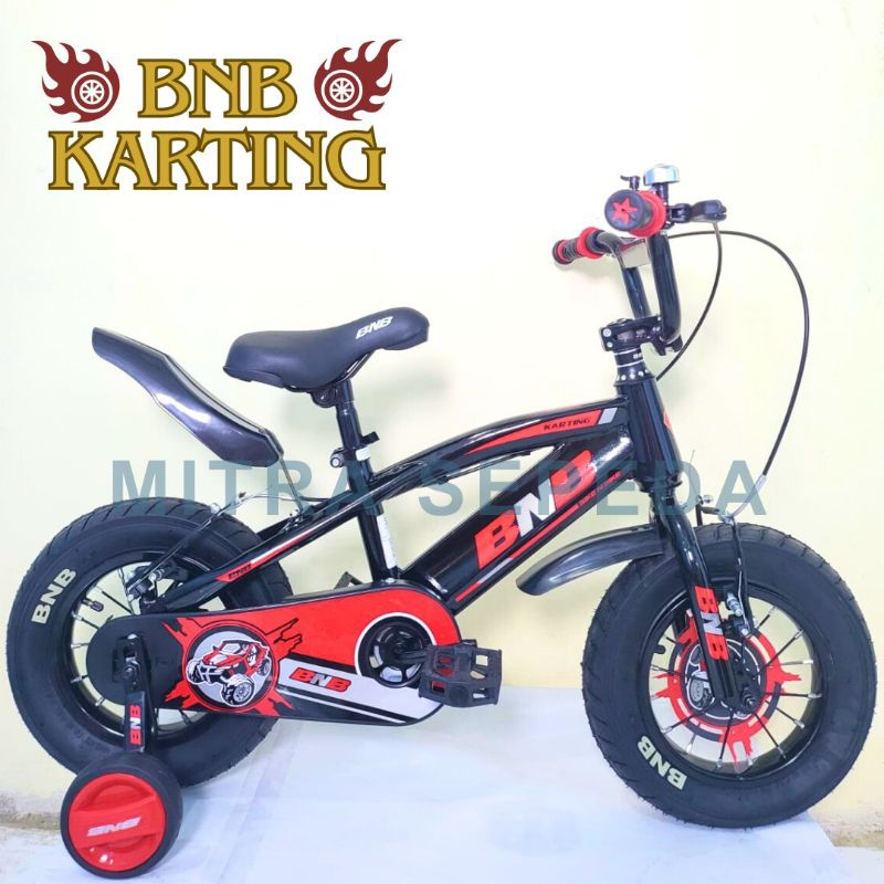 Sepeda BMX BNB Anak BNB Karting 12 Inch BMX Ban Besar 3.0