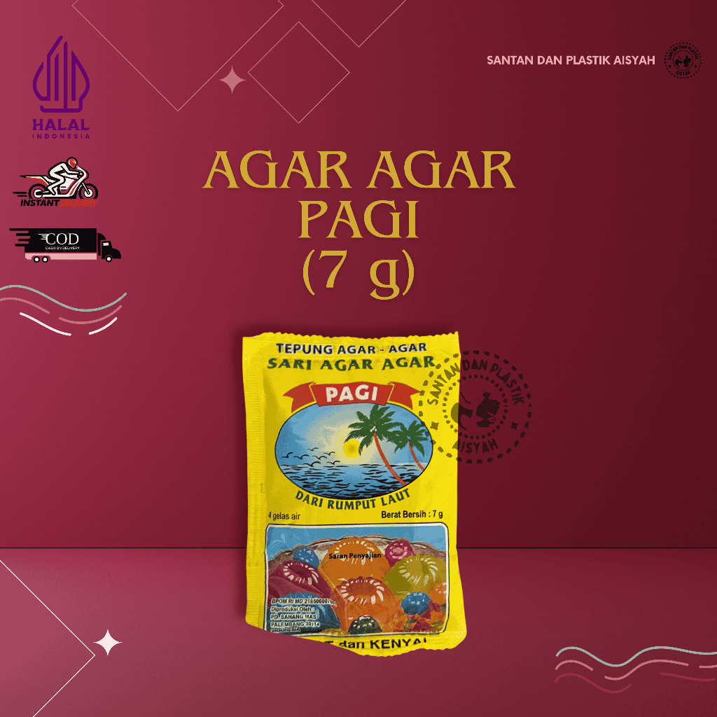 

AGAR AGAR PAGI (7 g)