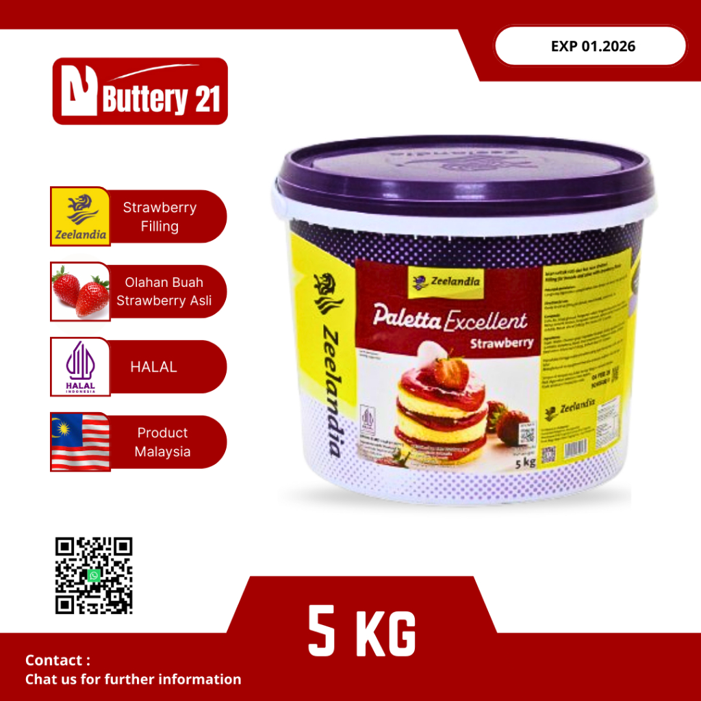 

ZEELANDIA PALETTA EXCELLENT STRAWBERRY 5 KG