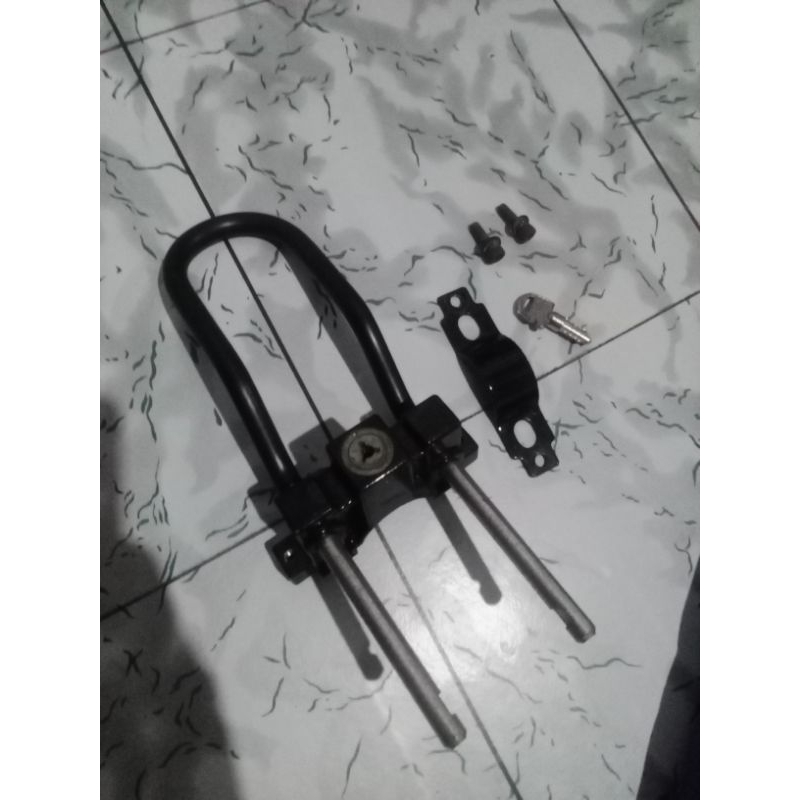 KUNCI GEMBOK GANDA RODA DEPAN HONDA GRAND SUPRA WIN ORIGINAL FEDERAL