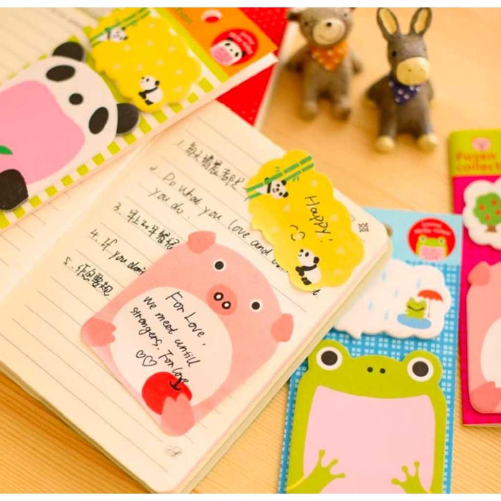 

STICKY NOTE MOTIF ANIMAL / STICKY NOTES KERTAS ANIMAL / STICKY NOTES KARTUN PP08