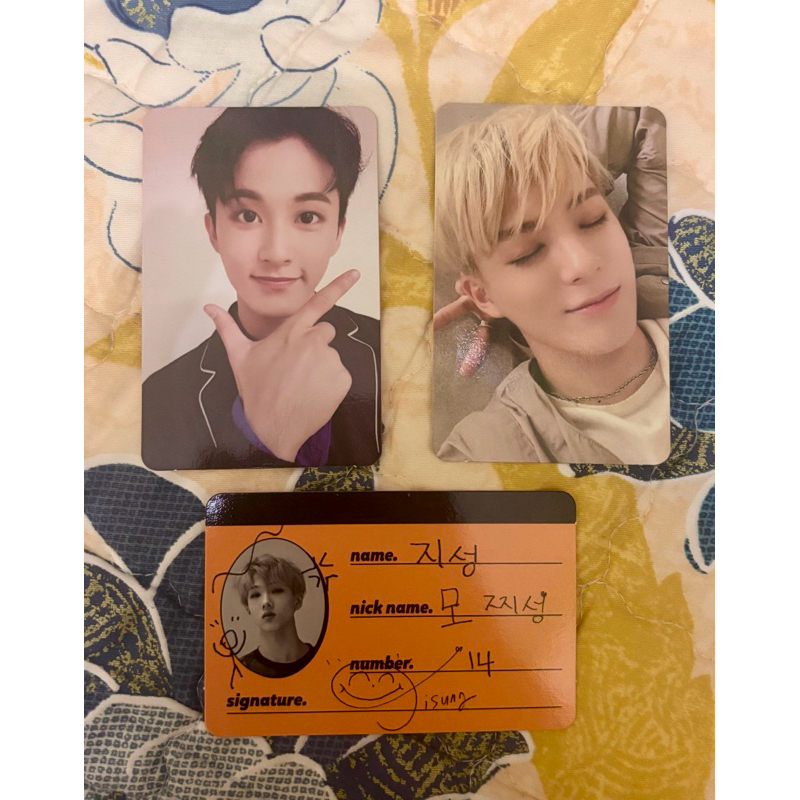 PC Official NCT Dream Mark Jisung We Go Up & Jeno We Boom (Take all)