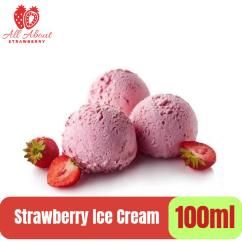 

Es Krim Strawberry / Strawberry Ice Cream Homemade