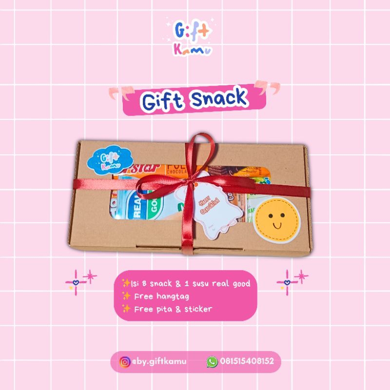 

[Ready Stock] Paket Snack Gift Snack Ulang Tahun Gift Snack Wisuda Hadiah Wisuda Hadiah Sempro Gift Box Snack Gift Jajan Hampers Jajan