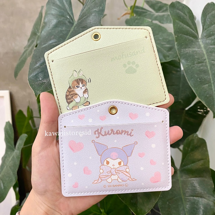 

Id Card Holder Tempat Kartu Akses Premium Quality Karakter Kartun Sanrio Cinnamoroll Kuromi Hangyodon Kulit Daiso Jepang Lucu Unik Kado Hadiah Gift