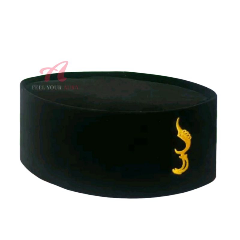 Peci Hitam Motif Kujang Bordir Songkok Hitam Kujang Bordir Murah Berkualitas Peci Hitam Songkok Hita