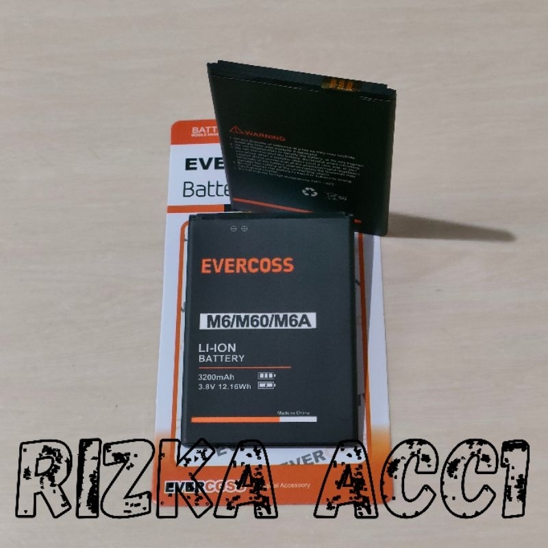 Baterai Batre Evercoss Cross M6 / M6A / M60 Battery Batrai Hp