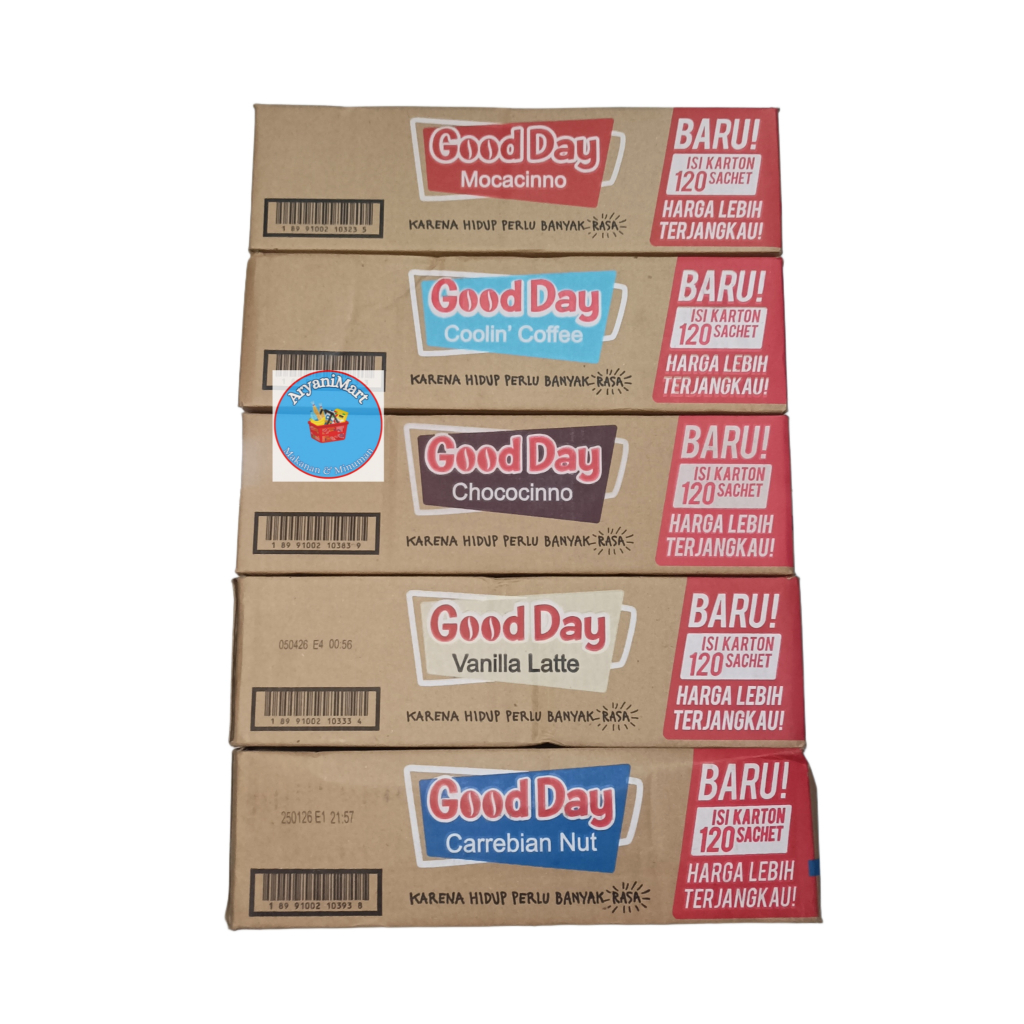 KOPI GOOD DAY 1Dus isi 12Rcgx10Bksx20Gr