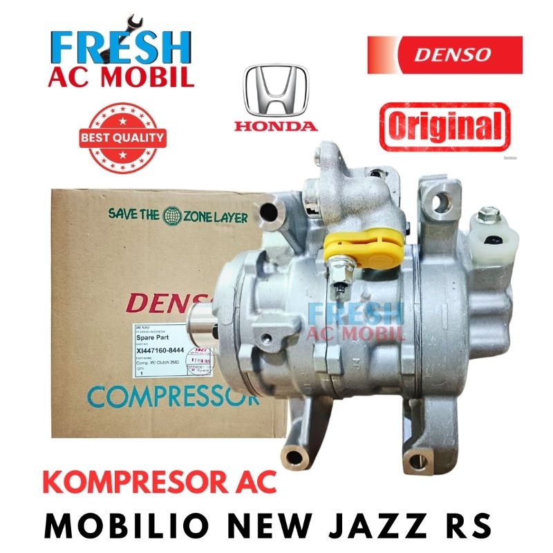 Kompresor AC Honda Mobilio HRV BRV Original Denso Compressor AC Mobilio HRV BRV Original Denso