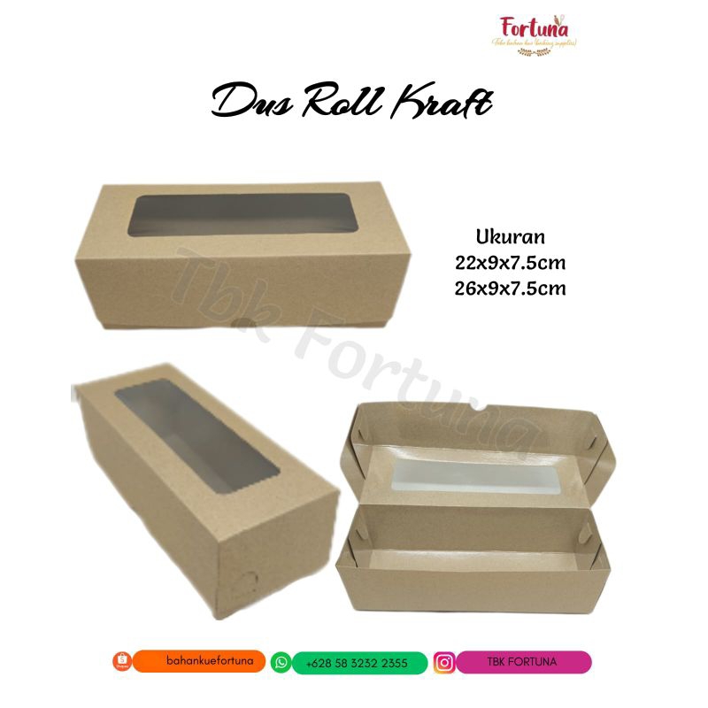

Dus Roll Kraft uk 22x9x7,5cm (Kecil) LD (1pcs)