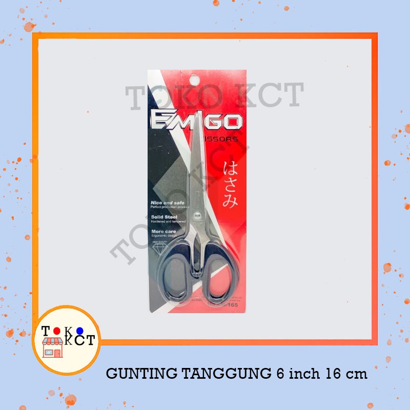 

TokoKCT GUNTING TANGGUNG 6 INCH 16 CM SOLID STEEL ORIGINAL