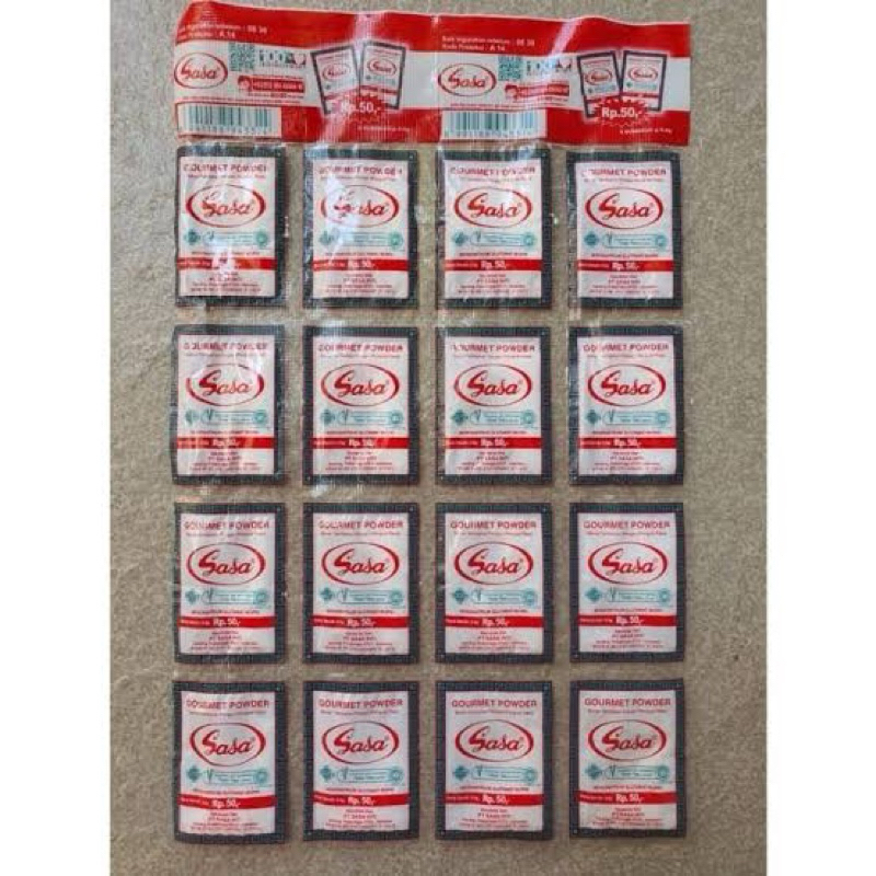 

MICIN SASA 0.6 GRAM MSG MICIN KECIL MICIN MURAH MICIN ISI 16 SACHET