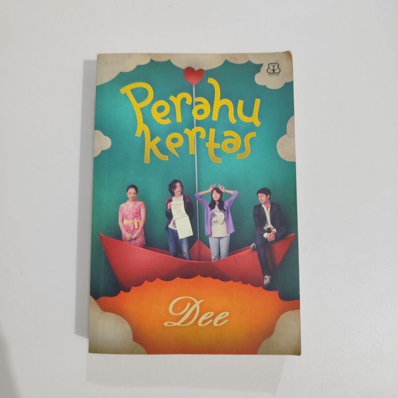 Preloved Novel Perahu Kertas Original Novel Remaja