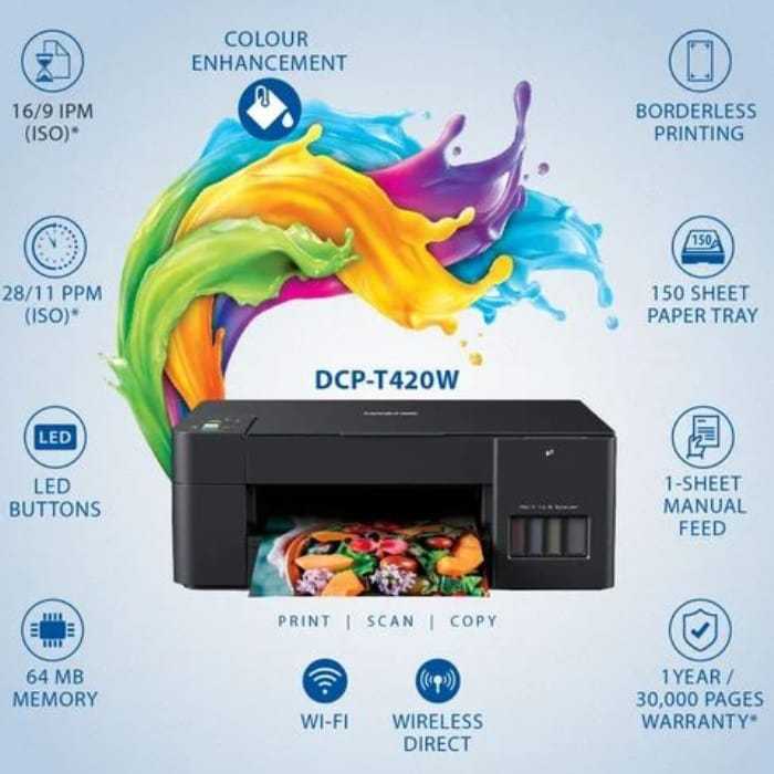 PRINTER BROTHER DCP-T420W
