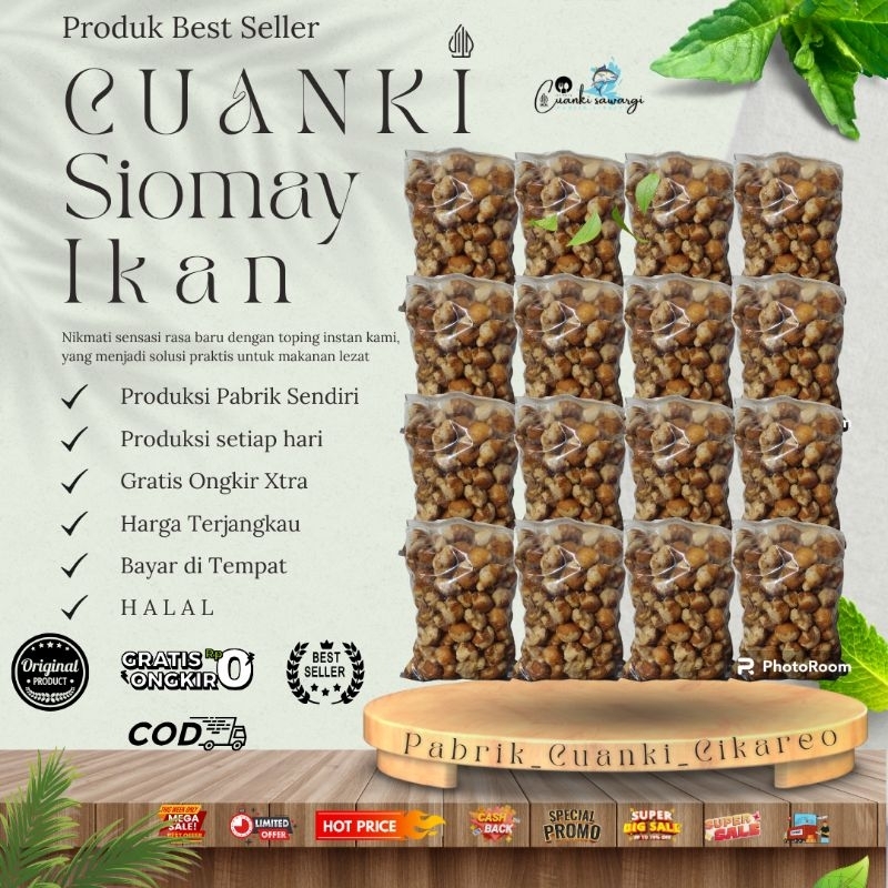 

best seller Cuanki Siomay Pangsit Besar isi 150pcs mega sale