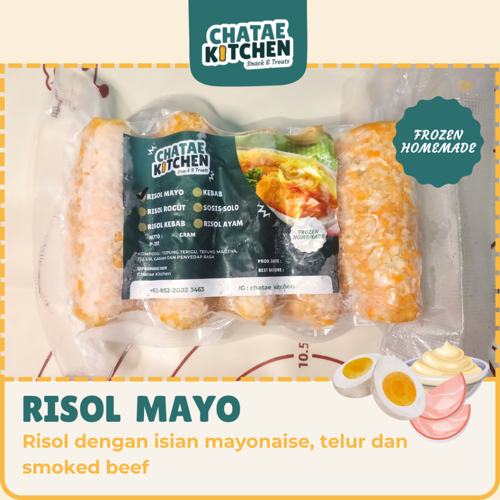 

Risoles Mayones Homemade FROZEN HALAL