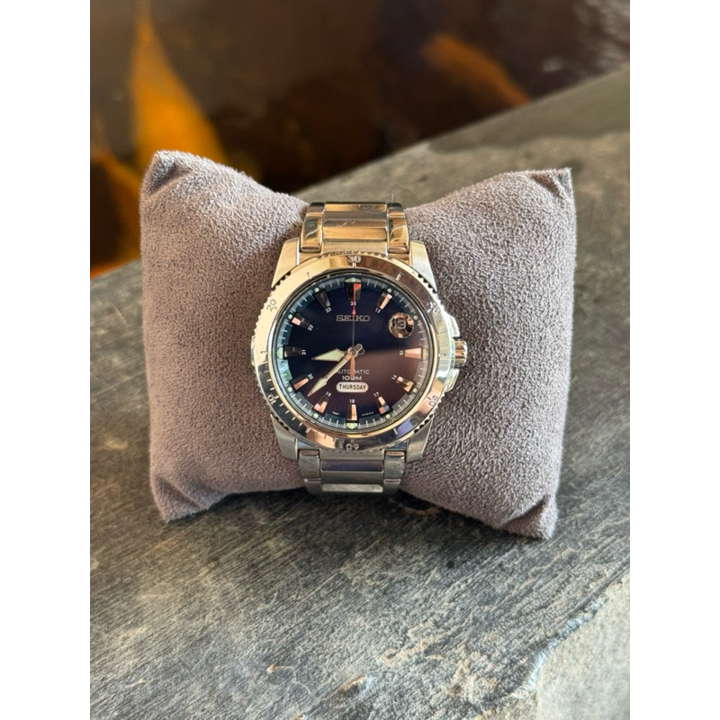 Seiko Criteria Blue Dial Jam Tangan Pria Bekas Original