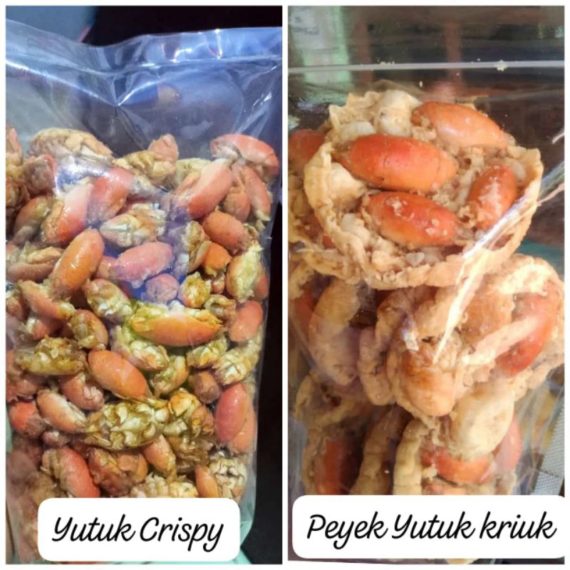 

peyek yutuk/keripik yutuk kriuk enak lezat dan gurih 1 kg