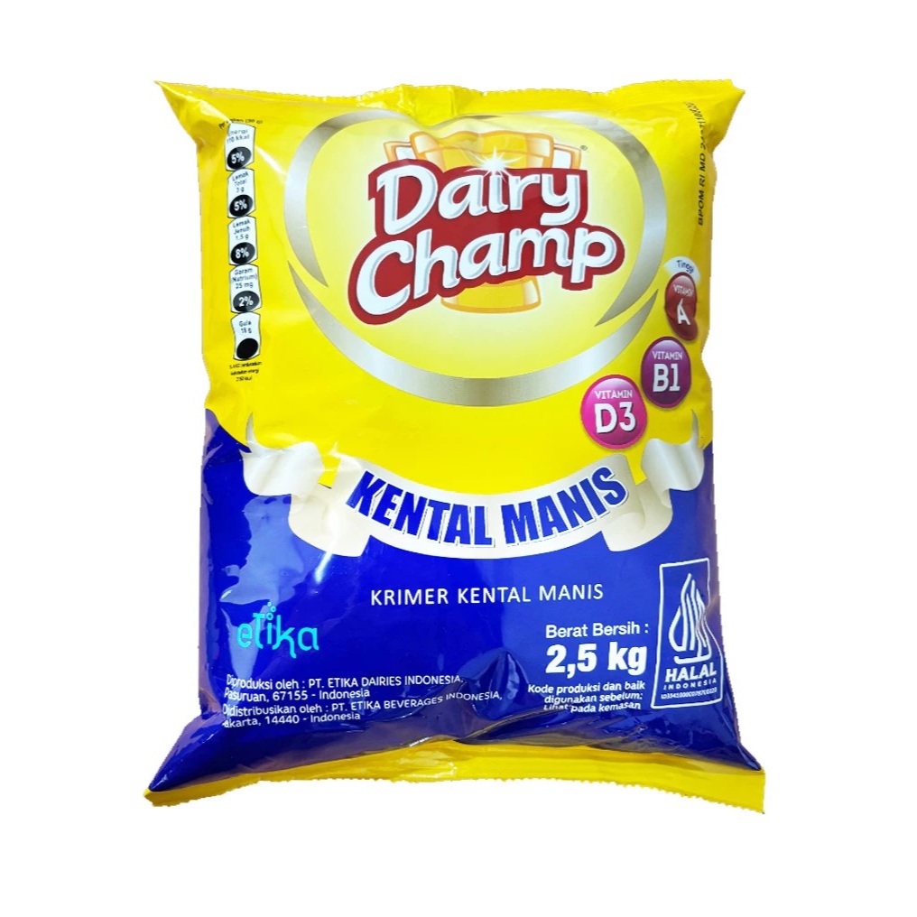 

Dairy Champ Krimer Bubuk 1 Kg HALAL