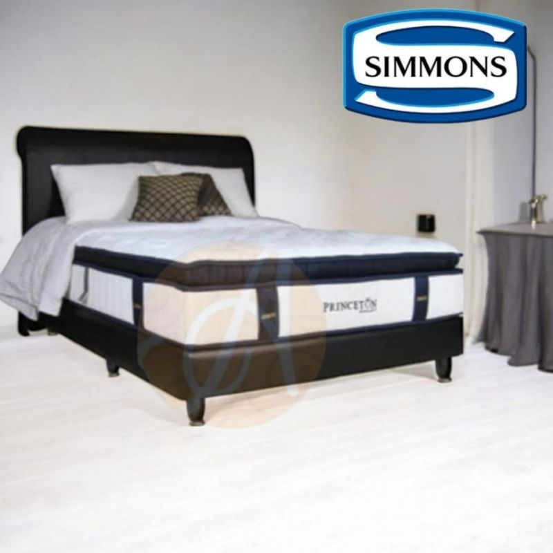 Set Springbed Simmons Princeton 90 100 120 140 160 180 200 Promo Murah