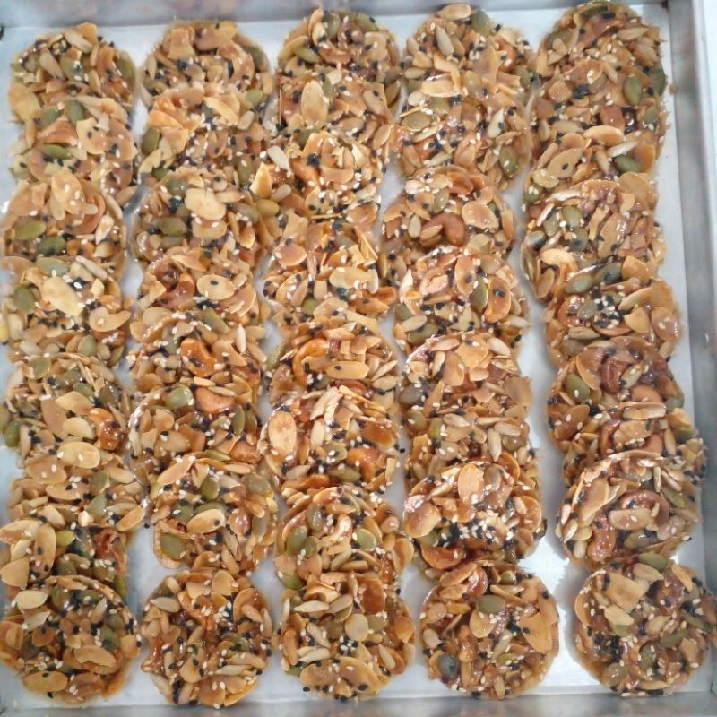 

florentine cookles/ Florentine Cookies/ tengteng sultan/ teng teng/ cookis sehat
