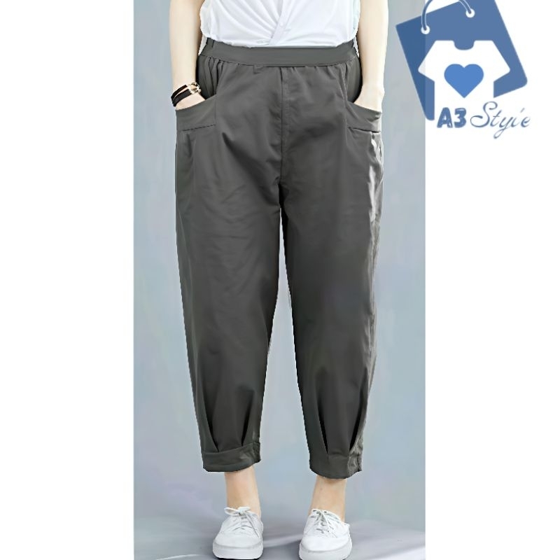 Kode C | Celana Haruka Pant wanita Hinata Baggy Willow/Celana haruka Pants Jumbo Premium/Celana Haru