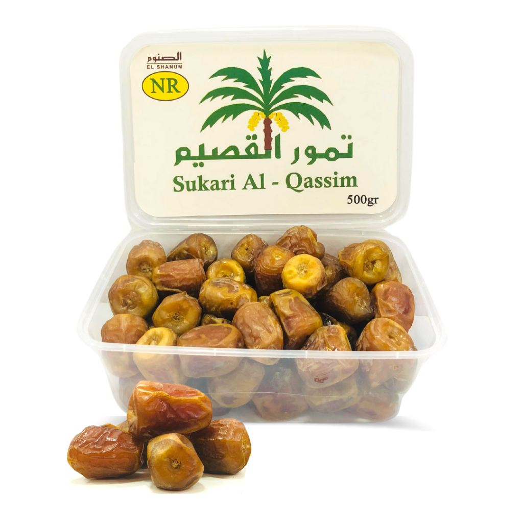 

Sukari premium Al-Qosim 500gr / Kurma Sukkari Premium Elshanum / Kurma Sukari al-qassim