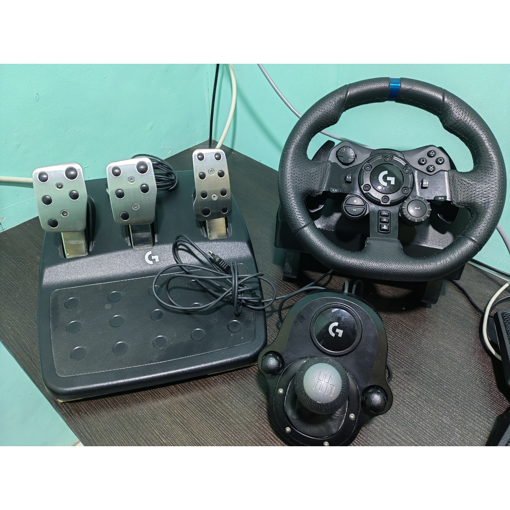 Steering Wheel Sim Logitech g923 Trueforce for PS4 PS5 PC [SECOND]