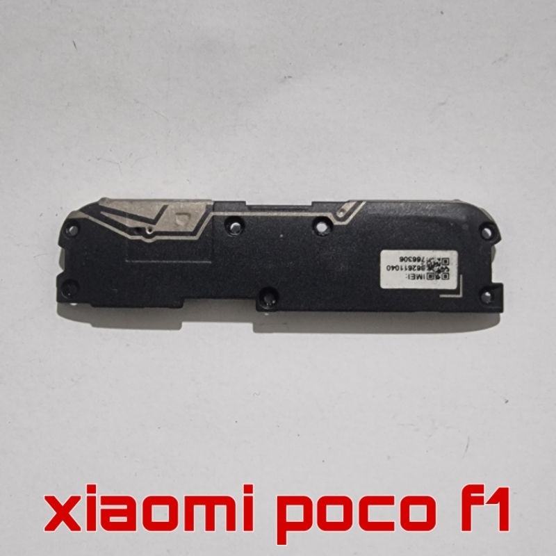 SPEAKER MUSIK BUZZER XIAOMI POCO F1 ORI COPOTAN NORMAL