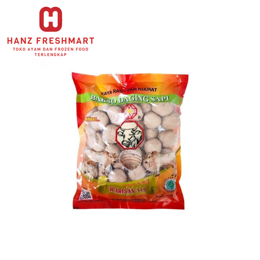 

Bakso Warisan 319 Urat isi 50 - Hanz Freshmart