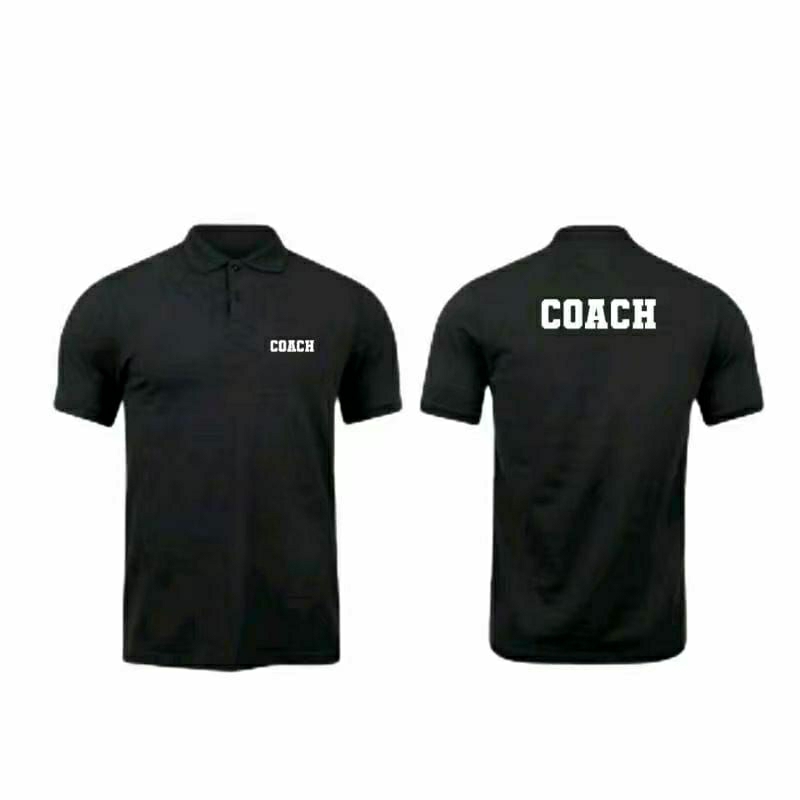 KAOS POLO BERKERAH LENGAN PENDEK COACH