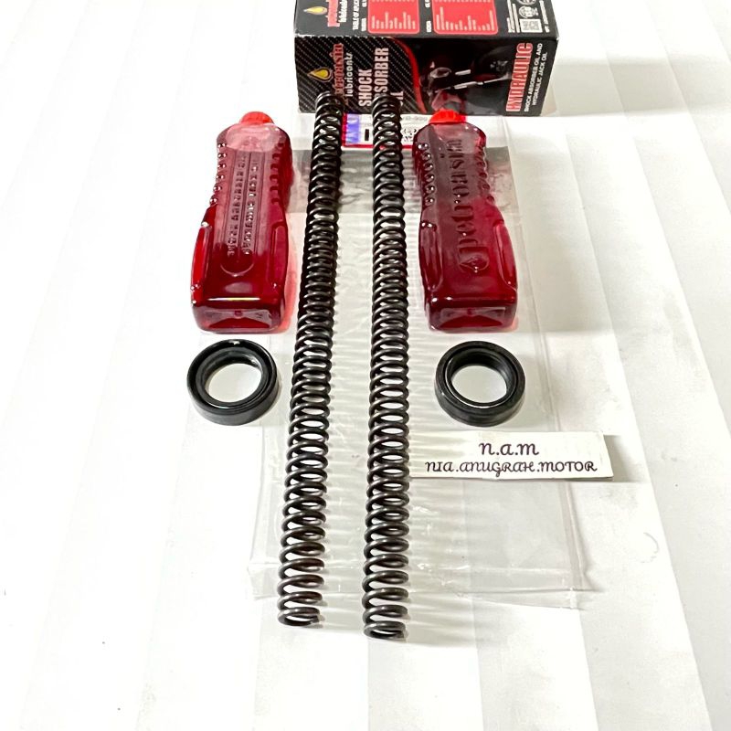 Per shock depan+sil Shock+oli shock KVB Vario 110 Vario 110 karbu Vario 110 old lama