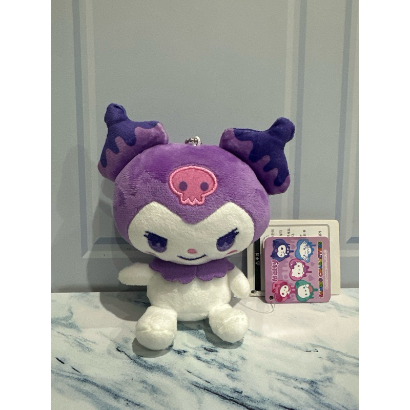 Kuromi Melty Plush Doll Keychain Sanrio Sega Japan