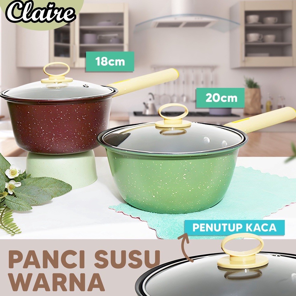 55REKOMENDASI Panci Warna Dengan Tutup  Panci Warna