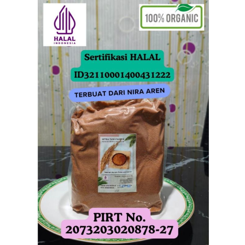 

GULA SEMUT AREN ORGANIK PALM SUGAR GULA KRISTAL