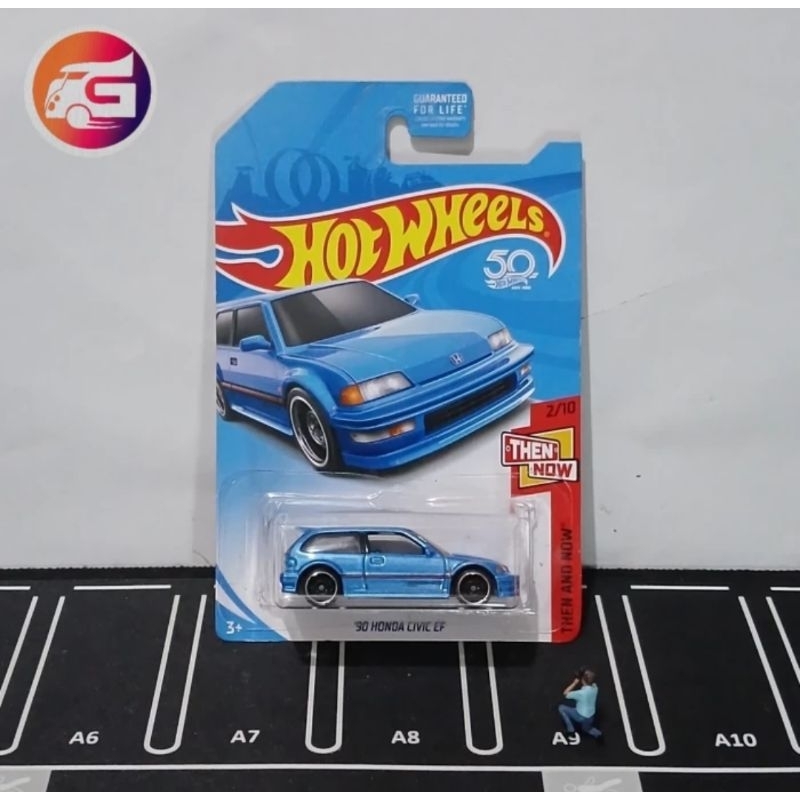 Hot wheels 90 honda civic ef Kmart exclusive color ( VHTF )