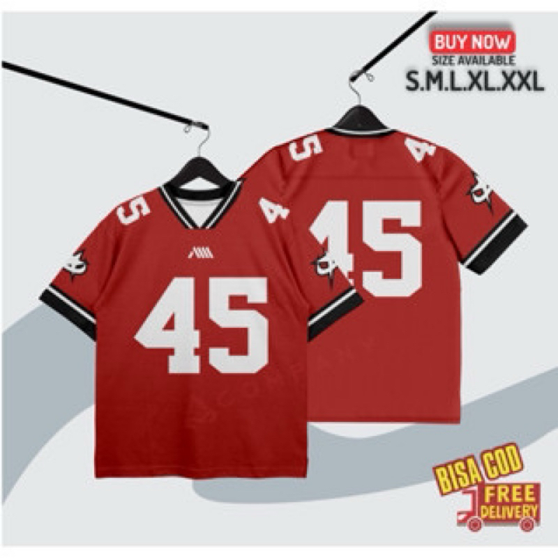 Baju jersey oversize/Jersey Streetwear/Jersey vintage Casual/JerseyHockey/Jersey Rugby/JerseyBola