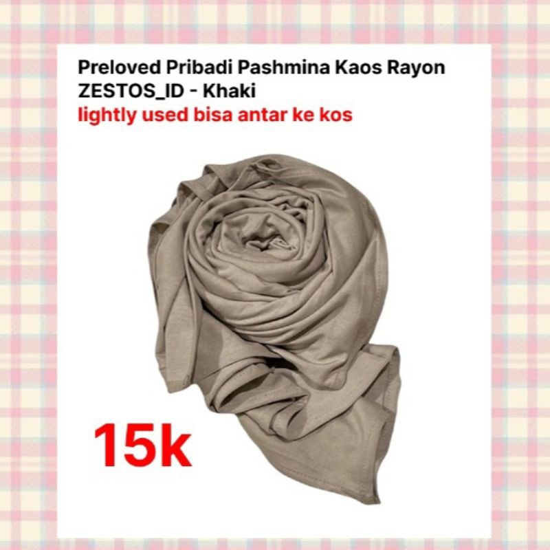 pashmina kaos rayon zestos