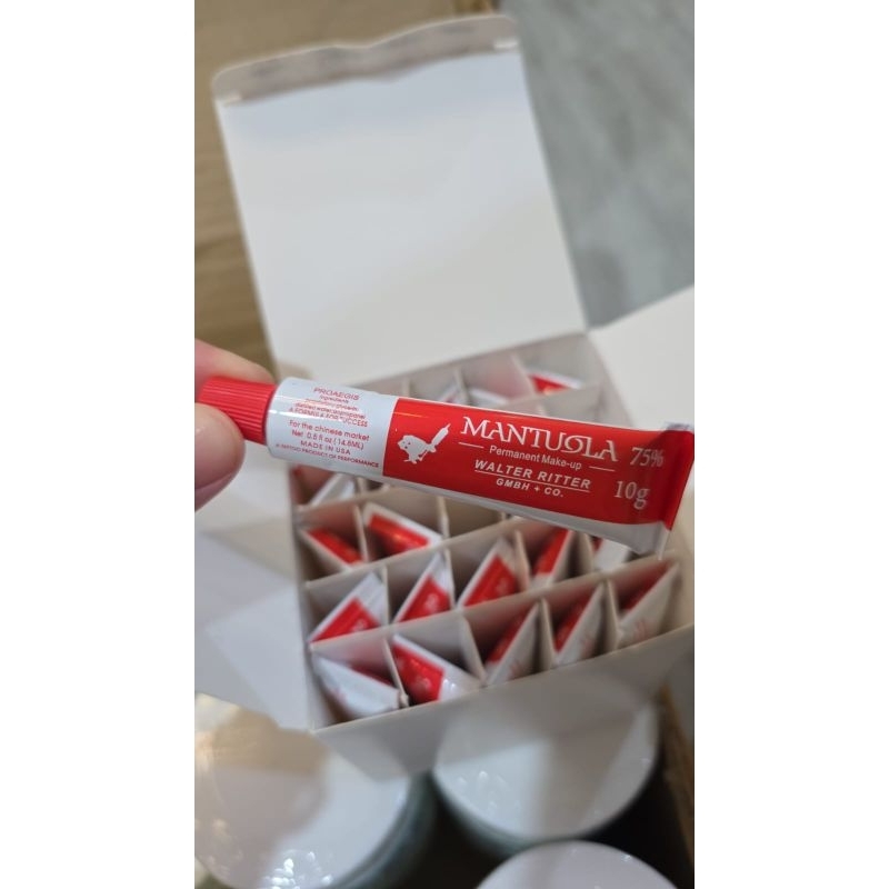 Anastesi cream kebas mantoula / tato / sulam / wajah