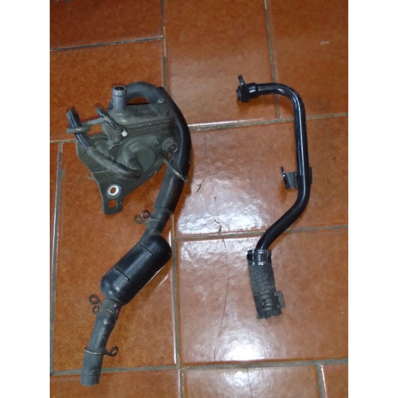 emisi megapro mono komplit