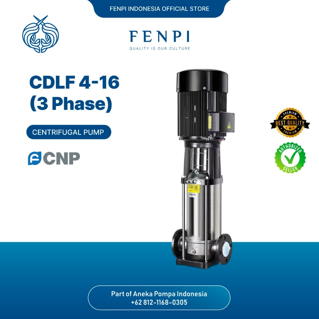 CNP CDLF 4-16 3 Phase 380V - Centrifugal Pump