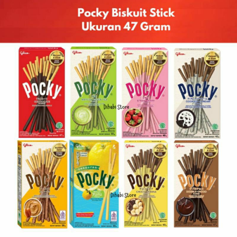 

Pocky Biskuit Stick all Varian
