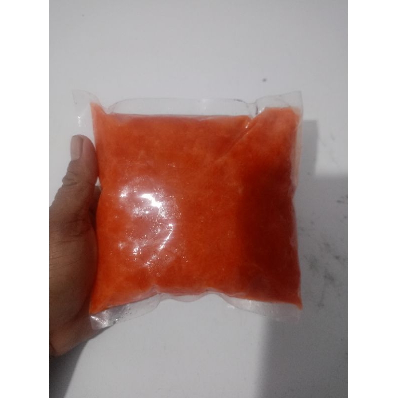 

salmon giling /salmon minced/tetelan salmon @500 gram