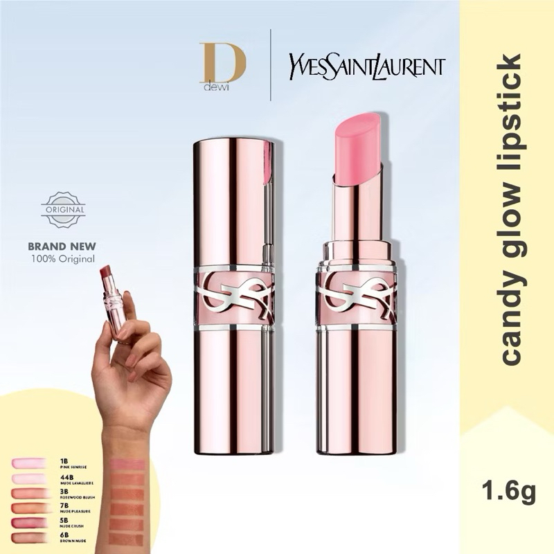 Ysl Loveshine Candy Glow 1.6gr Lipstick lip balm-1B/5B/7B